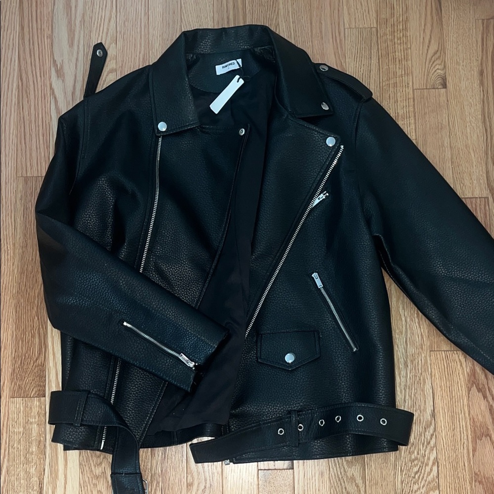 Rumored Black Leather Jacket